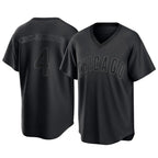Chicago Cubs #4 Pete Crow-Armstrong Player Black Fedasgoge T-shirt Home Game Stitched Jerseys
