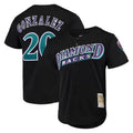 Arizona Diamondbacks #20 Luis Gonzalez Player Black Fedasgoge Mitchell & Ness Throwback Cooperstown Collection Mesh Limited Stitched Jerseys