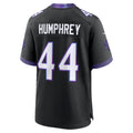 B.Ravens #44 Marlon Humphrey Black Fedasgoge Alternate Game Jersey