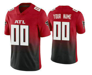 Custom A.Falcons 2020 Red Fedasgoge Active Player Limited Stitched Jersey