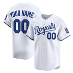 Custom Kansas City Royals Fedasgoge White Home Limited Jersey