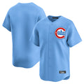 Chicago Cubs Light Blue Fedasgoge Limited Home Blank Player Stitched Jerseys