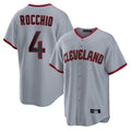 Cleveland Guardians #4 Brayan Rocchio Player Gray Fedasgoge Home Game Stitched Jerseys