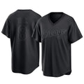 Chicago White Sox #8 Kyle Teel Player Black Fedasgoge T-shirt Home Game Stitched Jerseys