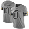 Custom W.Redskins 2019 Gray Fedasgoge Gridiron Gray Vapor Untouchable Limited Jersey
