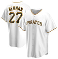 Pittsburgh Pirates #27 Kevin Newman White Fedasgoge Cool Base Stitched Jersey