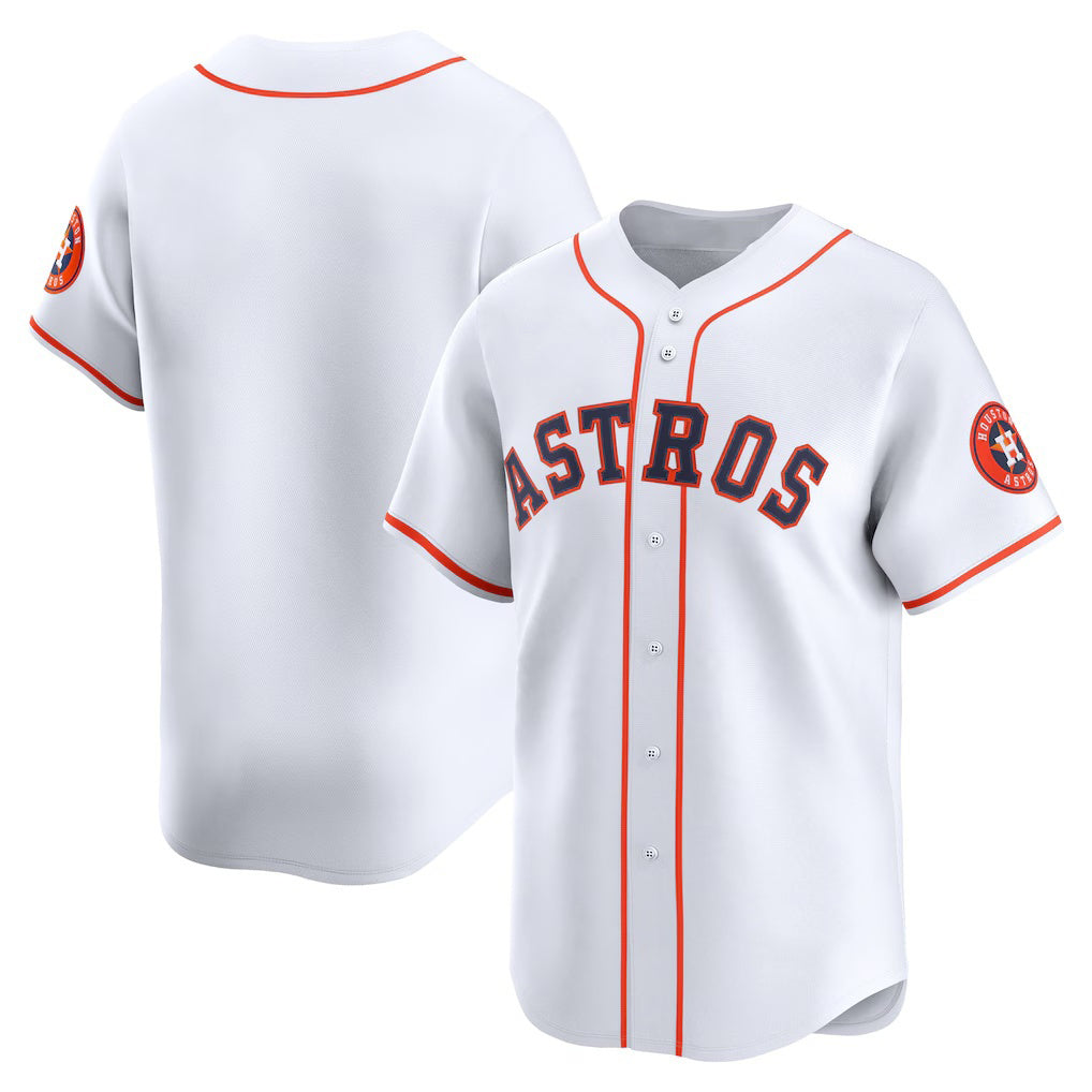 Houston Astros White Fedasgoge Home Limited Jersey