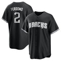 Arizona Diamondbacks #2 Geraldo Perdomo Player Black Fedasgoge Game Home Stitched Jerseys