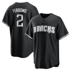 Arizona Diamondbacks #2 Geraldo Perdomo Player Black Fedasgoge Game Home Stitched Jerseys