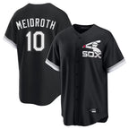 Chicago White Sox #10 Chase Meidroth Player Black Fedasgoge Spring Training Game Stitched Jerseys