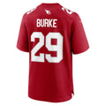 A.Cardinals #29 Denzel Burke Cardinal Fedasgoge Team Game Jersey