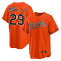 Baltimore Orioles #29 Samuel Basallo Player Orange Fedasgoge Home Game Stitched Jerseys