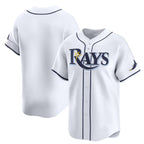 Tampa Bay Rays Blank White Fedasgoge Home Limited Stitched Jersey