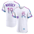 Kansas City Royals #19 Michael Massey Player White Fedasgoge 2026 City Connect Limited Elite Home Stitched Jerseys