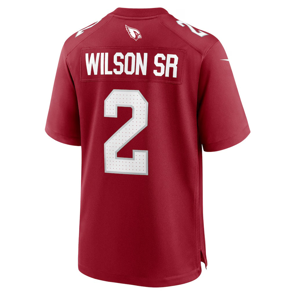 A.Cardinals #2 Mack Wilson Sr. Cardinal Fedasgoge Team Game Jersey