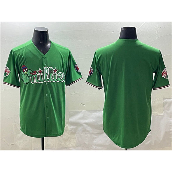 Philadelphia Phillies Blank Green Fedasgoge Phanatic Limited Stitched Jersey 2