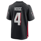 A.Falcons #4 KhaDarel Hodge Black Fedasgoge Team Game Jersey