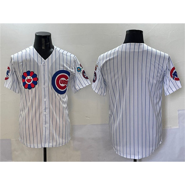 Chicago Cubs Blank White Fedasgoge 2025 Tokyo Series Limited Stitched Jersey