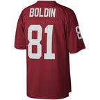 A.Cardinals #81 Anquan Boldin Mitchell & Ness Cardinal Fedasgoge Legacy Replica Jersey