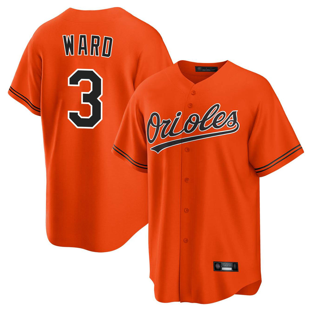 Baltimore Orioles #3 Taylor Ward Player Orange Fedasgoge Home Game Stitched Jerseys