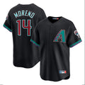 Arizona Diamondbacks #14 Gabriel Moreno Player Black Fedasgoge Fashion Out Home Game Stitched Jerseys