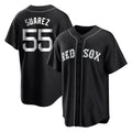 Boston Red Sox #55 Ranger Suarez Player Black Fedasgoge Home Game Stitched Jerseys