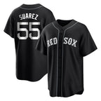 Boston Red Sox #55 Ranger Suarez Player Black Fedasgoge Home Game Stitched Jerseys