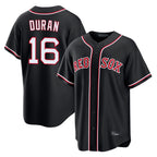Boston Red Sox #16 Jarren Duran Player Black Fedasgoge Out Home Game Stitched Jerseys