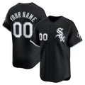 Custom Chicago White Sox Black Fedasgoge Alternate Limited Jersey