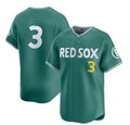 Boston Red Sox #3 Ceddanne Rafaela Green Fedasgoge 2025 City Connect Limited Stitched Jersey