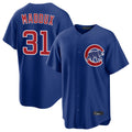 Chicago Cubs #31 Greg Maddux Player Royal Fedasgoge Home Game Stitched Jerseys