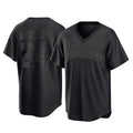 Cleveland Guardians #24 Triston McKenzie Player Black Fedasgoge T-shirt Home Game Stitched Jerseys