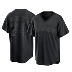Cleveland Guardians #24 Triston McKenzie Player Black Fedasgoge T-shirt Home Game Stitched Jerseys