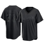 Los Angeles Dodgers #23 Kyle Tucker Player Black Fedasgoge Pitch Fashion T-shirt Stitched Jerseys