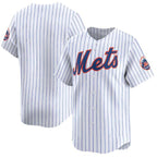 New York Mets Blank 2024 White Fedasgoge Home Limited Stitched Jersey