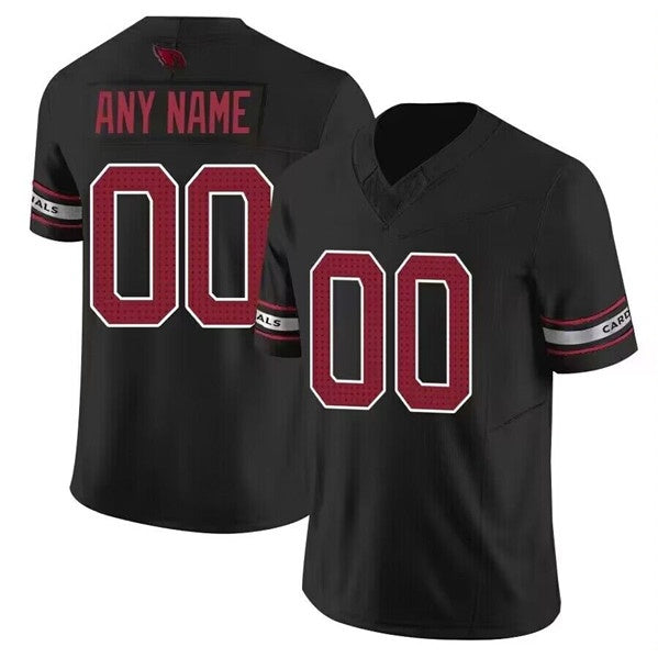 Custom A.Cardinals ACTIVE PLAYER Black Fedasgoge 2023 F.U.S.E. Vapor Untouchable Stitched Jersey