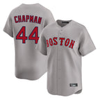 Boston Red Sox #44 Aroldis Chapman Player Gray Fedasgoge Road Limited Home Game Stitched Jerseys1