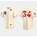 Texas Rangers #34 Nolan Ryan Cream Fedasgoge 2023 World Series City Connect Stitched Jersey