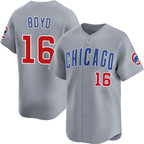 Chicago Cubs #16 Matthew Boyd Grey Fedasgoge Limited Stitched Jersey