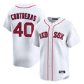Boston Red Sox #40 Willson Contreras Player White Fedasgoge Limited Home Game Stitched Jerseys1
