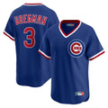 Chicago Cubs #3 Alex Bregman Player Royal Fedasgoge T-shirt Cooperstown Collection Limited Stitched Jerseys