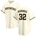 Milwaukee Brewers #32 Jacob Misiorowski Cream Fedasgoge 2025 Stitched Jersey