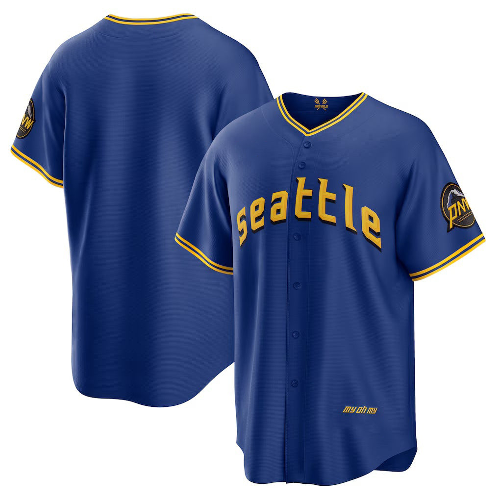 Seattle Mariners Royal Fedasgoge City Connect Replica Jersey