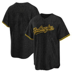Los Angeles Dodgers Blank Player Black Gold Fedasgoge Limited Home Stitched Jerseys