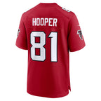 A.Falcons #81 Austin Hooper Red Fedasgoge Team Game Jersey