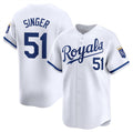 Kansas City Royals #51 Brady Singer White Fedasgoge 2024 Home Stitched Jersey