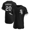 Chicago White Sox #20 Miguel Vargas Player Black Fedasgoge Limited Elite Home Stitched Jerseys