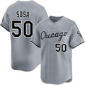 Chicago White Sox #50 Lenyn Sosa Gray Fedasgoge 2025 Limited Stitched Jersey