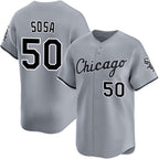Chicago White Sox #50 Lenyn Sosa Gray Fedasgoge 2025 Limited Stitched Jersey