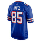 B.Bills #85 Jackson Hawes Royal Fedasgoge Team Game Jersey